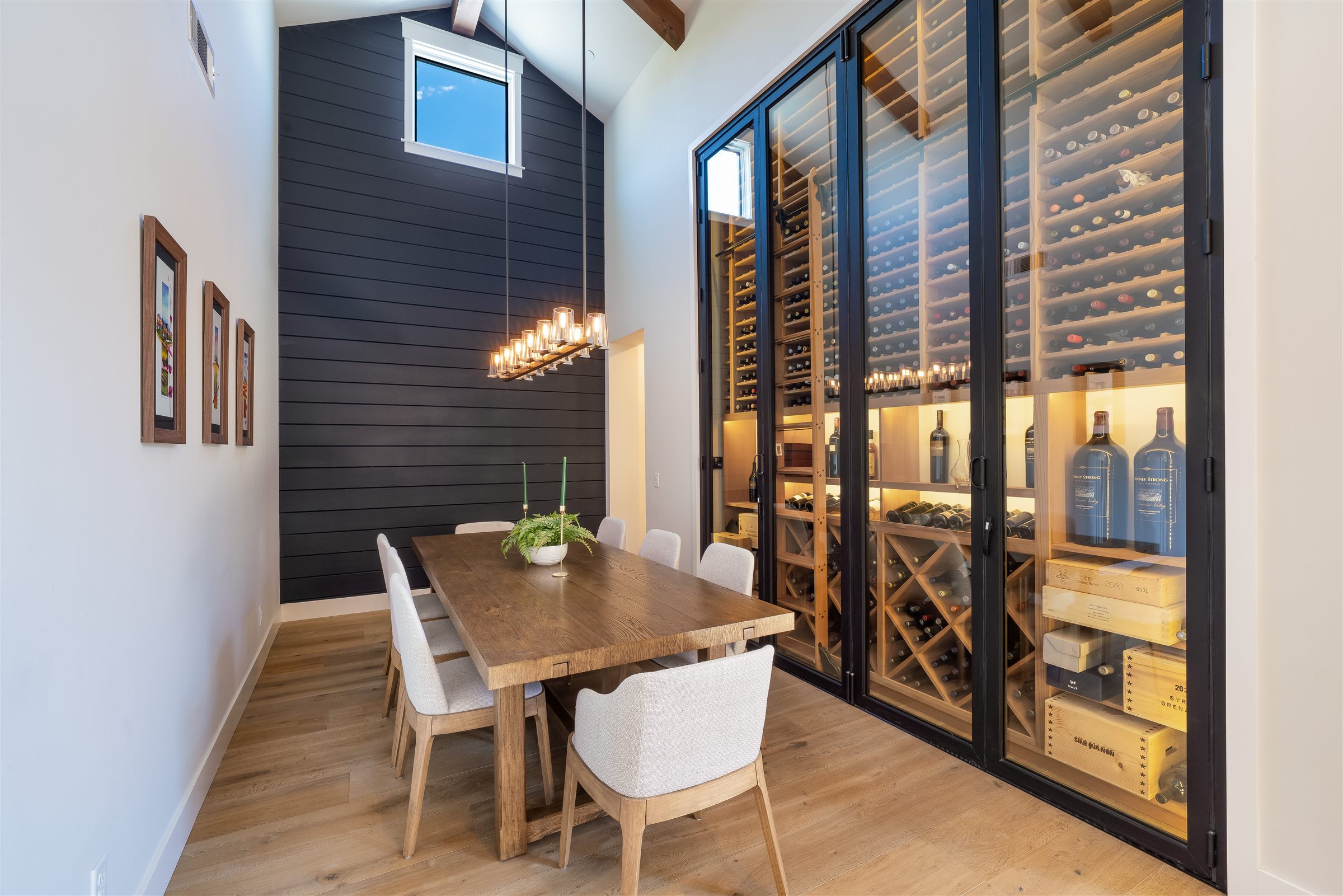 Open-concept living after remodel